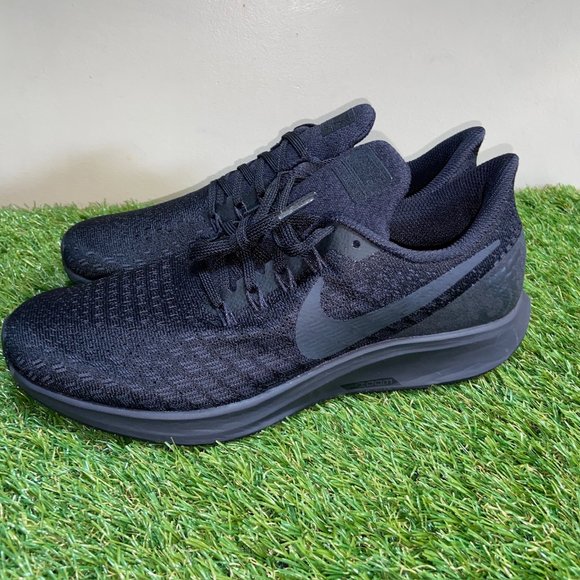 Nike Mens Air Zoom Pegasus 35 Running Shoes Triple Black 942851-002 Size 7.5 NEW main image 5